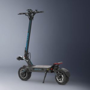Trottinette électrique puissante Dualtron Thunder 3 vue de profil, modèle haut de gamme autonome
